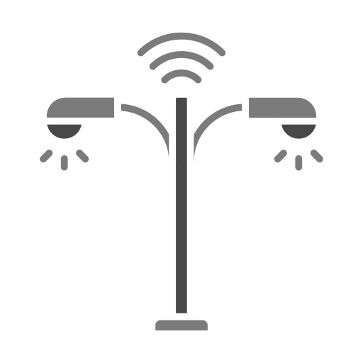 luz de calle icono gratis