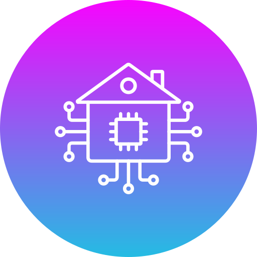 casa inteligente icono gratis