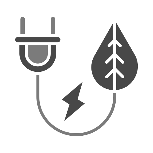 Green energy free icon