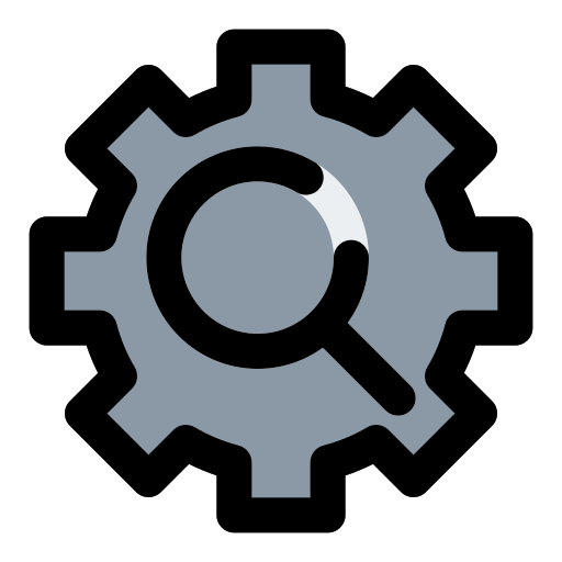 optimisation de la recherche Icône gratuit