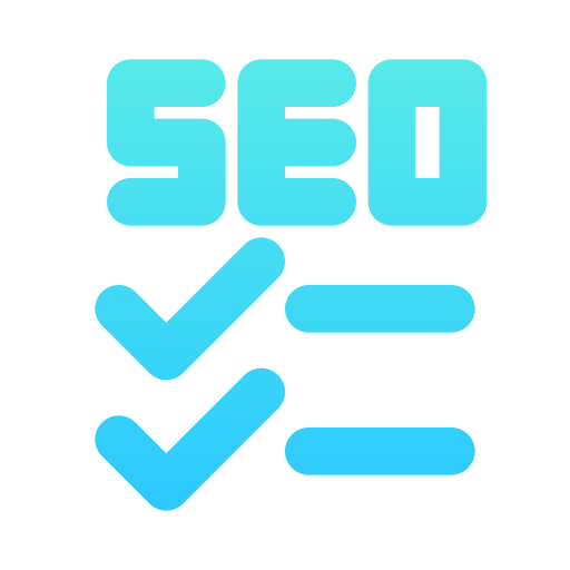 listado de seo icono gratis