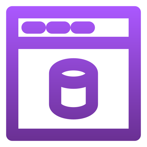 site de stockage Icône gratuit