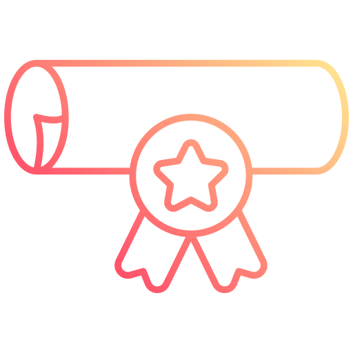 certificat Icône gratuit