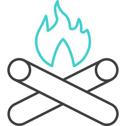 feu de camp Icône gratuit feu de camp Icône gratuit