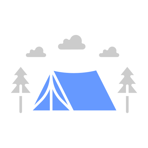 Área de acampamento grátis ícone Área de acampamento grátis ícone