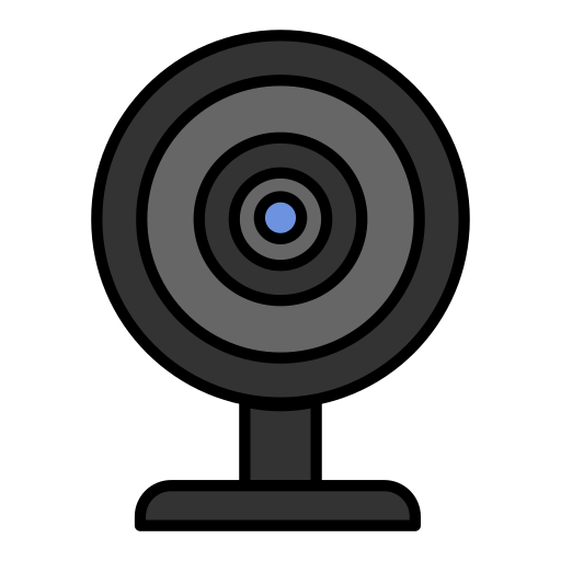 cámara web icono gratis