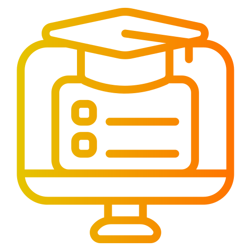 sistema de gestión del aprendizaje icono gratis