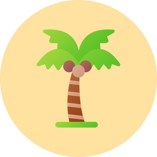 Coconut tree free icon