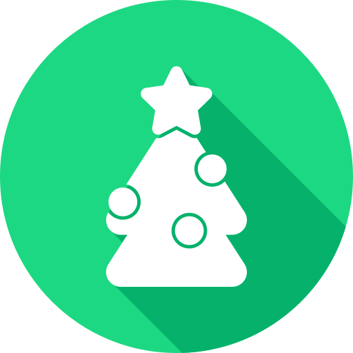 árbol de navidad icono gratis