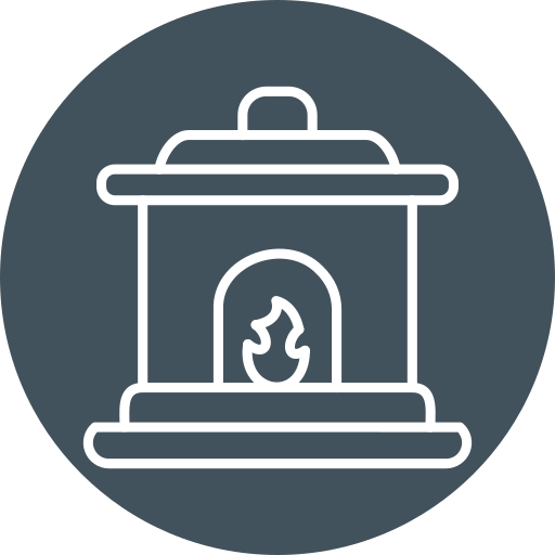 Fireplace free icon Fireplace free icon