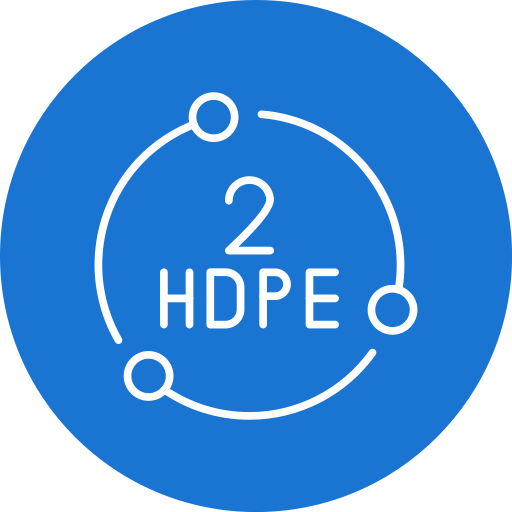 High density polyethylene free icon