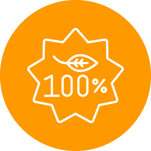 100 pour cent Icône gratuit