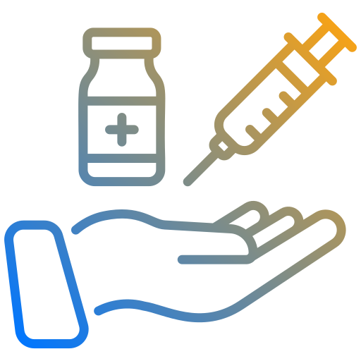 Вакцинация бесплатно иконка