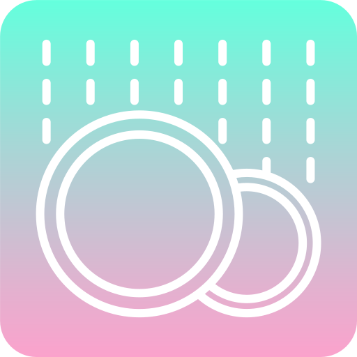 apto para lavavajillas icono gratis