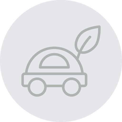 coche ecológico icono gratis