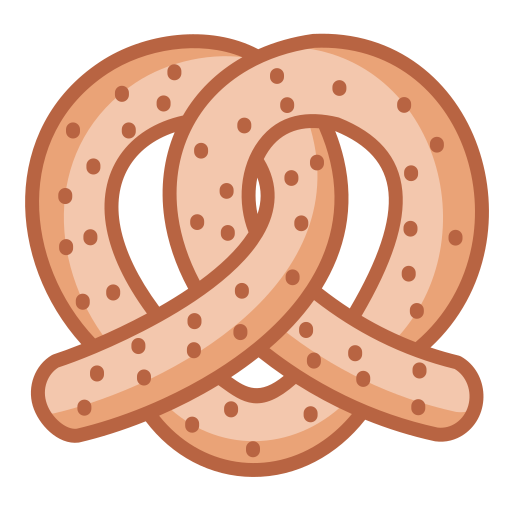 pretzels icono gratis