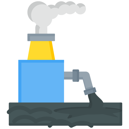 contaminación del agua icono gratis