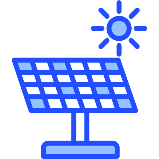 energía solar icono gratis