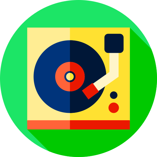 Turntable - free icon