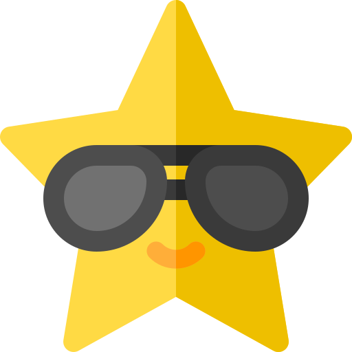 Star Basic Rounded Flat icon