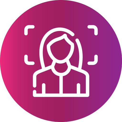Facial recognition free icon
