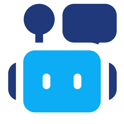 robot conversacional icono gratis