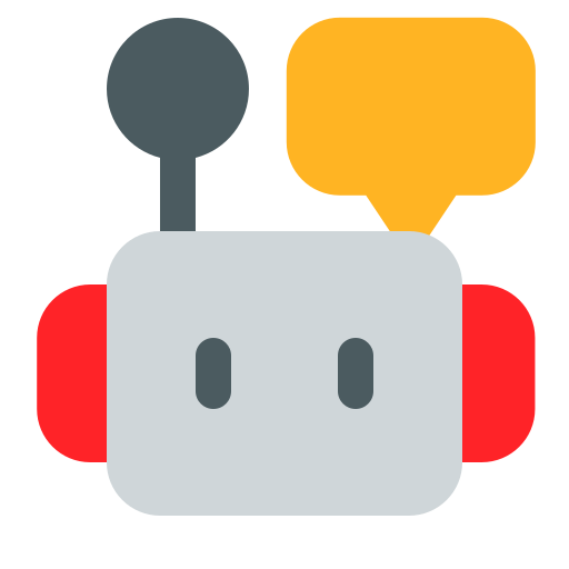 robot conversacional icono gratis