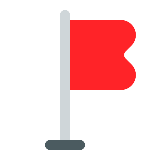 Flag free icon