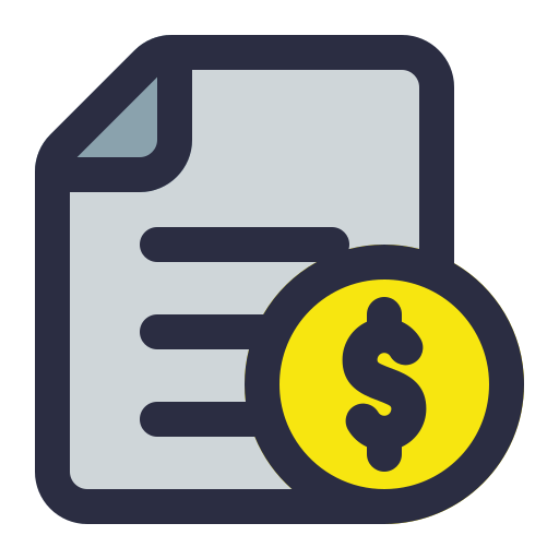 Financial document free icon Financial document free icon