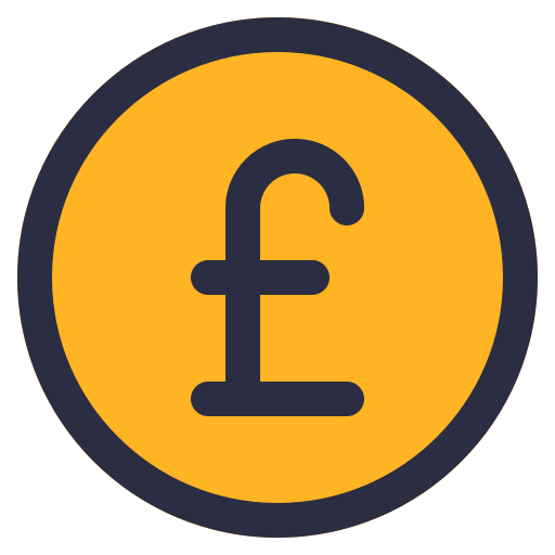 libra esterlina icono gratis