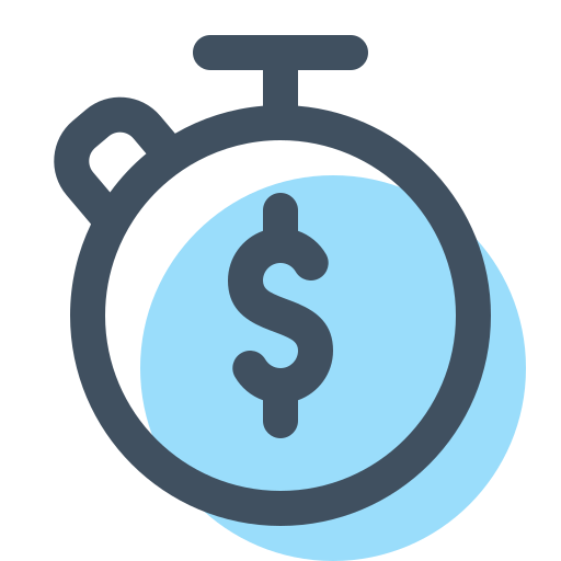 le temps c'est de l'argent Icône gratuit le temps c'est de l'argent Icône gratuit
