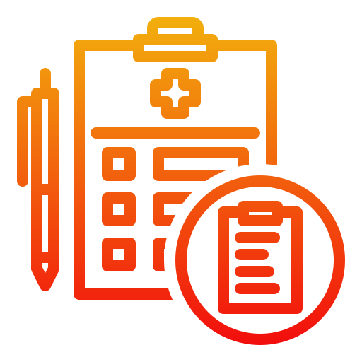 historial médico icono gratis