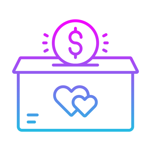 donación icono gratis