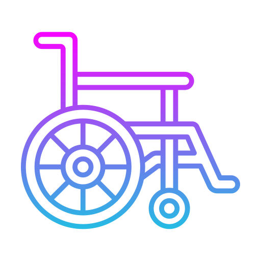 Инвалидная коляска бесплатно иконка