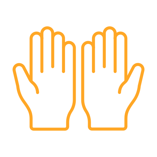 manos icono gratis