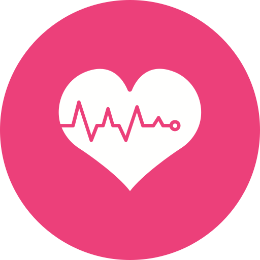 Heart rate free icon