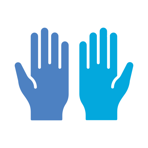 mains Icône gratuit