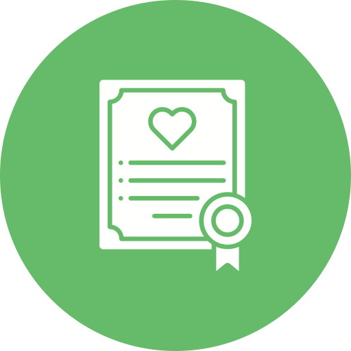 Certificate free icon Certificate free icon
