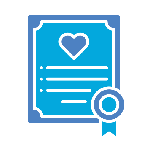 certificat Icône gratuit