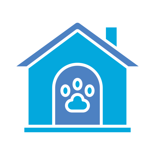 casa para mascotas icono gratis