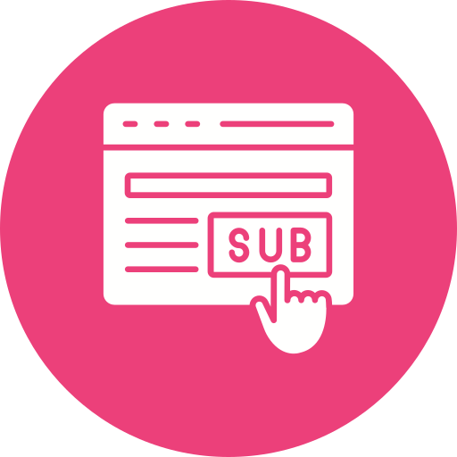 Subscription free icon