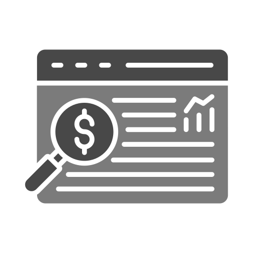 시장 조사 무료 아이콘