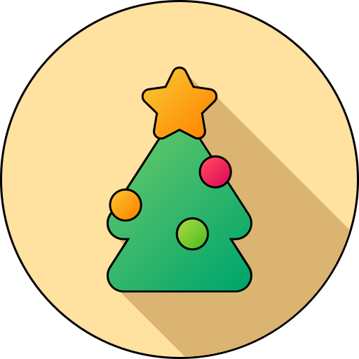 Christmas tree free icon