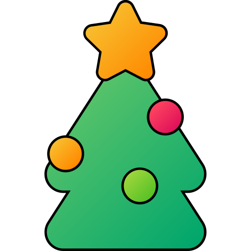 árbol de navidad icono gratis