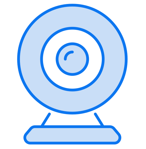 cámara web icono gratis