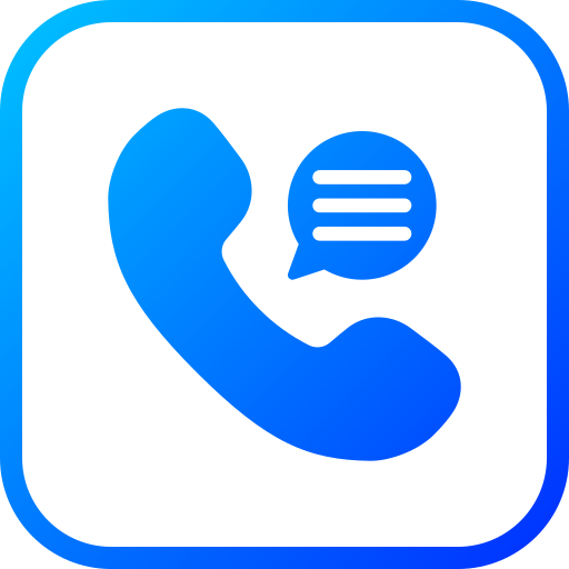 conversación telefónica icono gratis