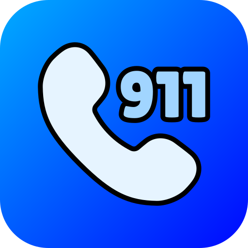 911 call free icon 911 call free icon