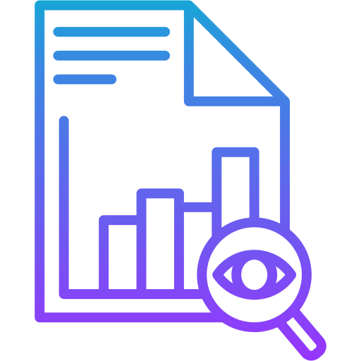 análisis de datos icono gratis