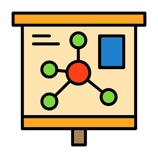 mapa mental icono gratis