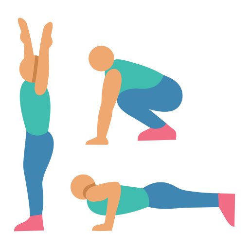Burpees free icon Burpees free icon